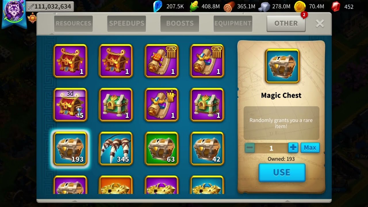 Loot From: 2,600 Supply Boxes - Rise of Kingdoms