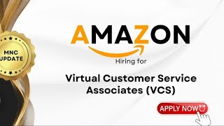 Amazon VCS openings| Amazon VCS| Amazon salary|Amazon|Amazon jobs|Amazon welcome kit|new Amazon jobs