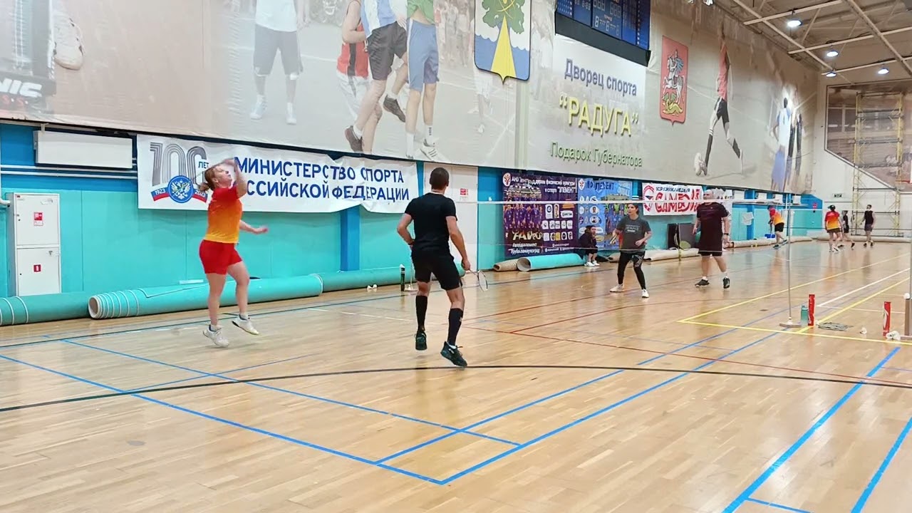 2025-01-18 / Дубна / Турнир Искра vs Альфа / Таня Л, Андрей БЕ vs Андрей ЛУ, Нина