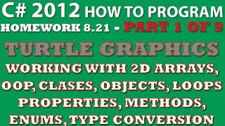 Celebrity C# Programming Challenge 8.21: Turtle Graphics Part 1/9 (Intro, Demonstrating finished app) Profile
