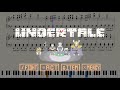 【Undertale】｢Hopes and Dreams｣　ピアノアレンジ(楽譜付き)