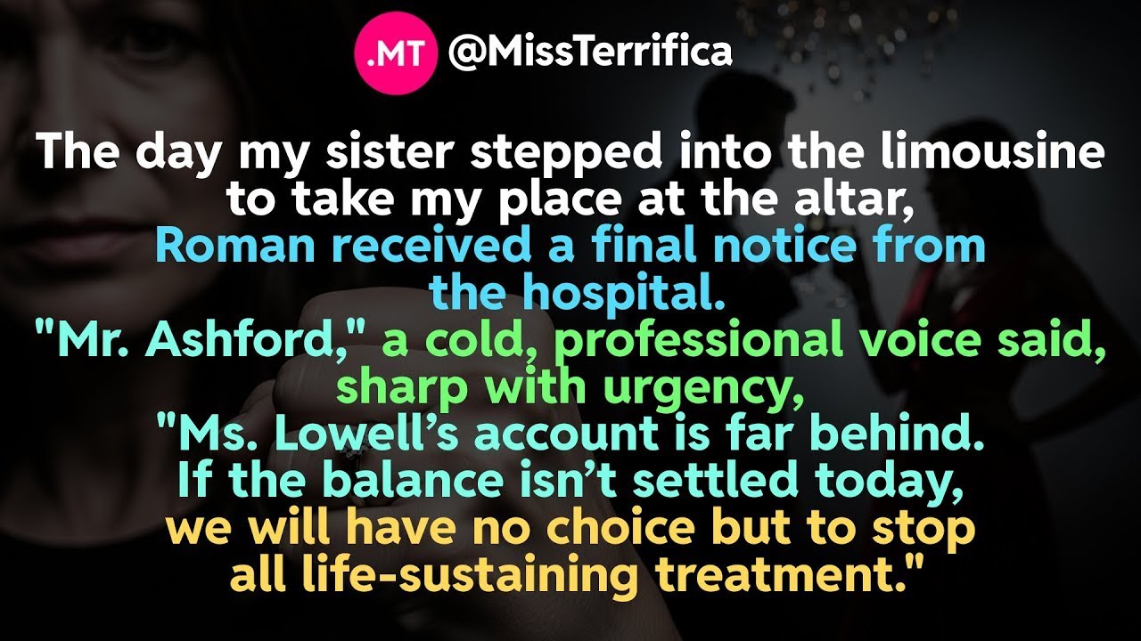 he day my sister stepped into the limousine to take my place at the altar