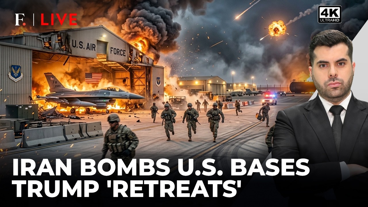 US Gulf Exit Before Iran War Ends? Bases Hit, Pentagon Weighs Whether To Rebuild| Firstpost Live| 4K thumbnail