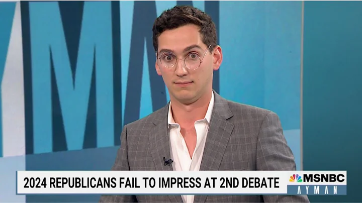MSNBC host WHEEZES laughing after comedian's Trump impression & GOP debate jokes | Matt Friend