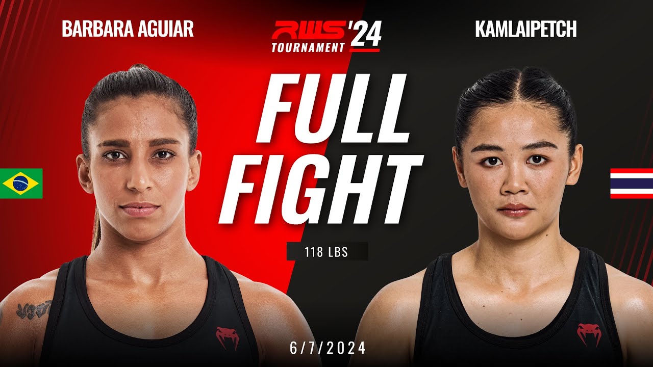 Barbara Aguiar vs Kamlaipetch PetchyindeeAcademy
