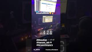 Bryant Myers, Juliito & Hanzel La H en el estudio