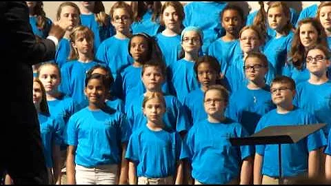 Christopher Bricker singing at the 2013 OCDA Child...