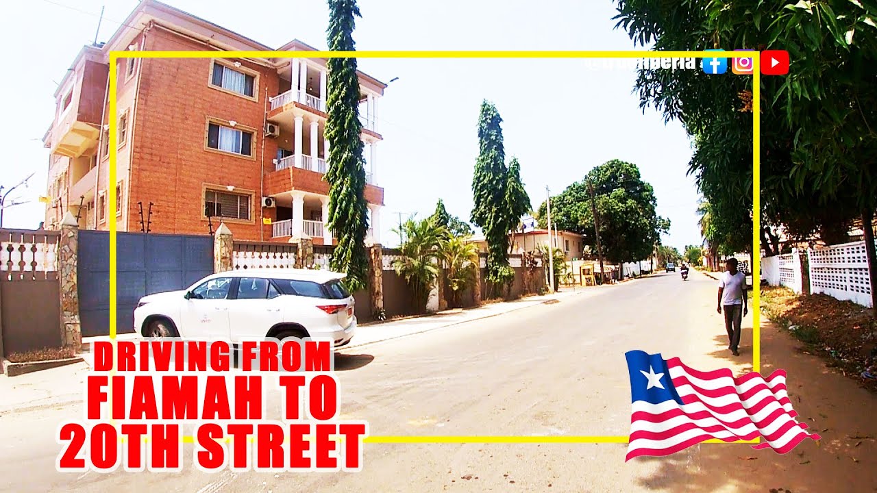 Monrovia Liberia 2023 | This is How Fiamah to 20th Street, Sinkor Look