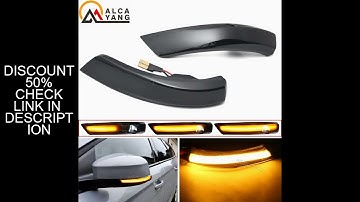 Dynamic Turn Signal Light LED Side Rearview Mirror Sequential Indicator Blinker Lamp For Ford Focus