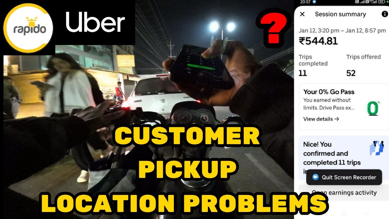Uber Ola Rapido Customer Pick Problems ||