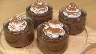 【Sugar Free】 Chocolate Peanut Butter Pudding | No Egg! Gluten-free! Diabetic-friendly dessert