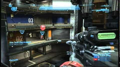 Halo Reach MLG CTF on Countdown (Sick Comeback)