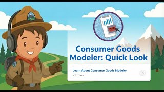 Consumer Goods Modeler Quick Look | Learn About Consumer Goods Modeler