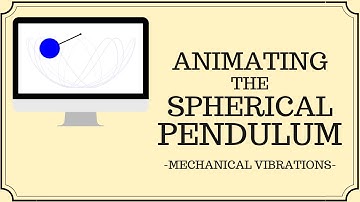 Animating the Spherical Pendulum (2DOF)