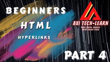 Html part 4 Hyperlinks