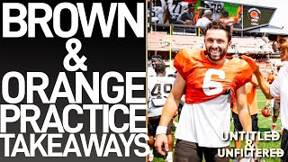 WHAT WE LEARNED FROM THE BROWN & ORANGE STADIUM PRACTICE
