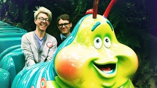 Disney Hipsters Enjoy Fliks Fun Fair