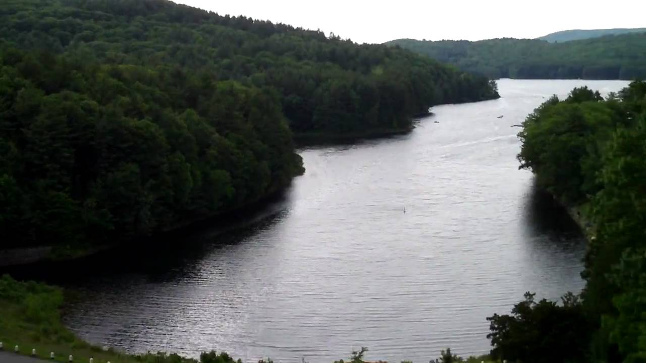 Saville Dam & Barkhamsted Reservoir, CT (HD) YouTube