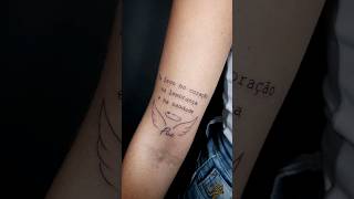 HOMENAGEM AO PAI 😭 FINE LINE TATTOO #pai #homenagemaospais #tatuagem #frasesinspiradoras