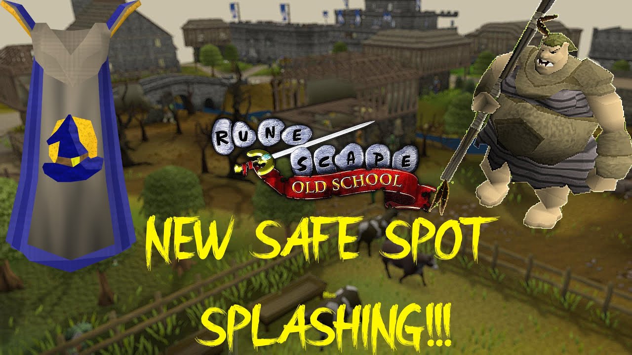 OSRS NEW F2P Splashing Spot This is better AFK Magic Training