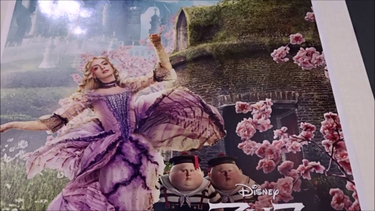 アリス イン ワンダーランド 時間の旅 白の女王 アン ハサウェイ 最新劇場ポスター Youtube