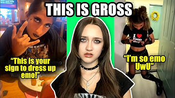 POV: You’re Emo and TikTok Thinks You’re a Joke