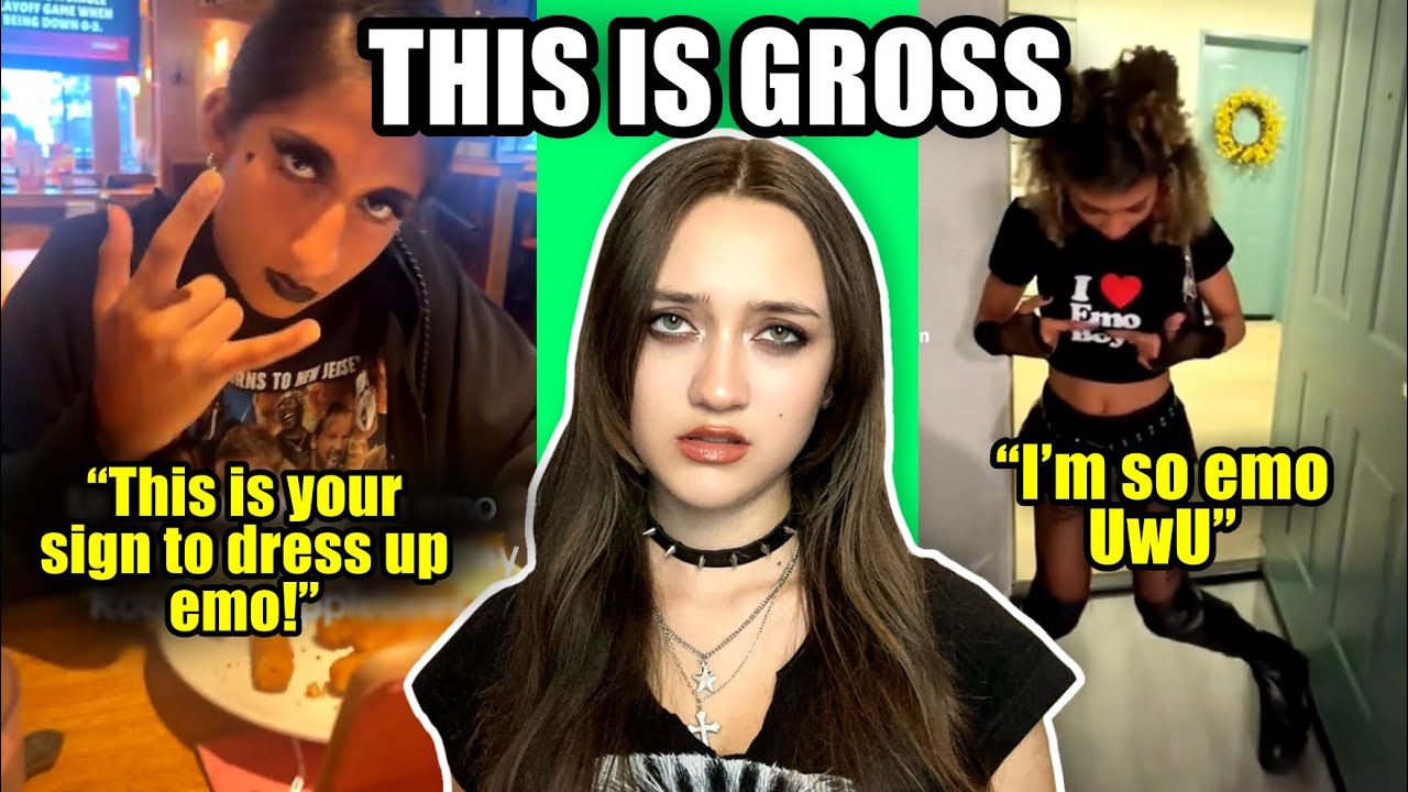 POV: You’re Emo and TikTok Thinks You’re a Joke