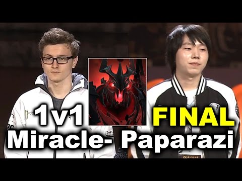 Miracle vs Paparazi - 1v1 SF MID - GRAND FINAL - DAC 2017 DOTA 2