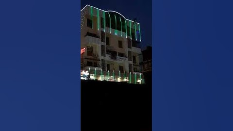 Ws2811 Pixel LED Building Decoration #shorts