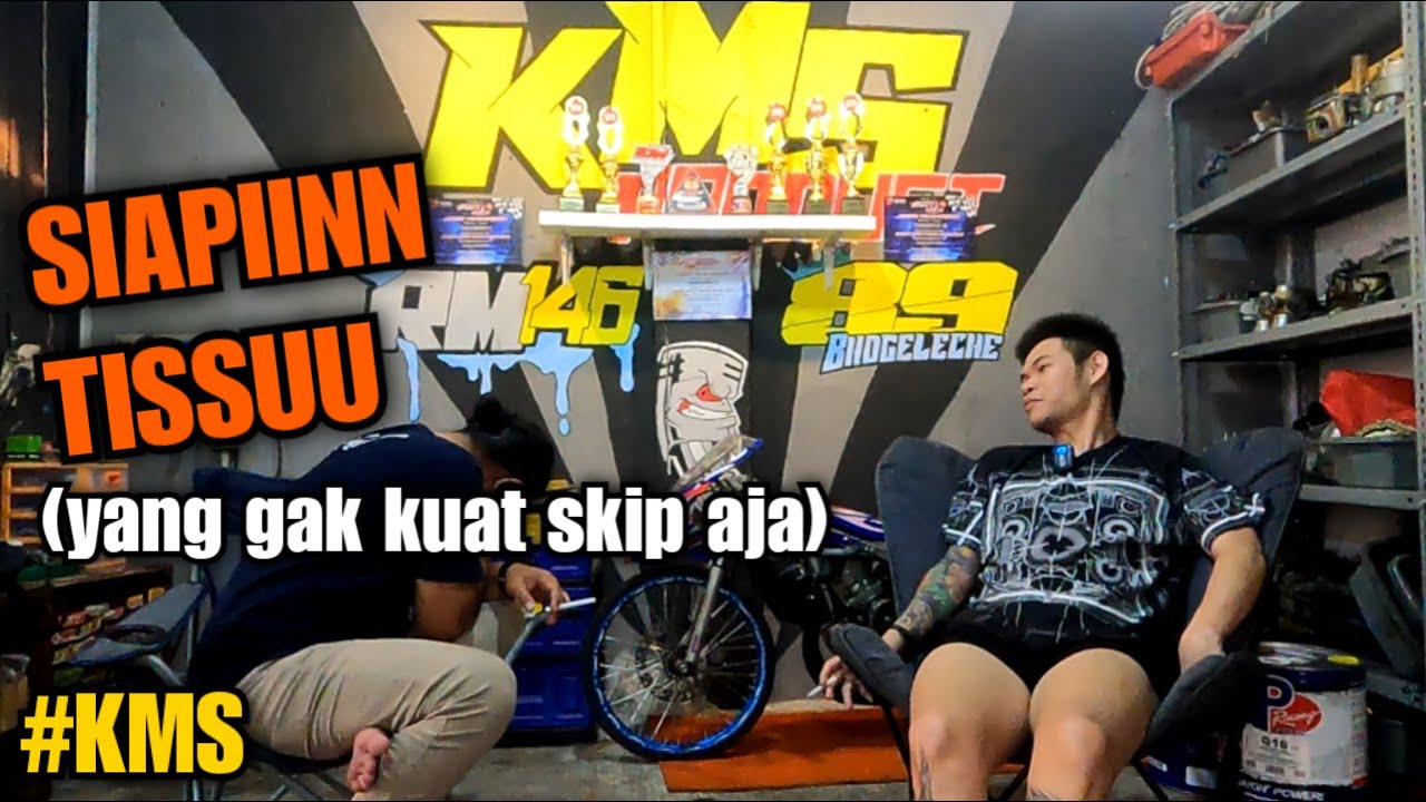 SIAPIN TISSU (yang gak kuat nonton skip aja) BOS NAGA KMS