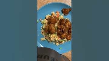 30 Min Meals - Fried rice with Mandarin Orange Chicken