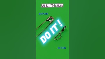 How To Make Diy Fishing Snap | Fishing Hacks #shorts #fishing #diy