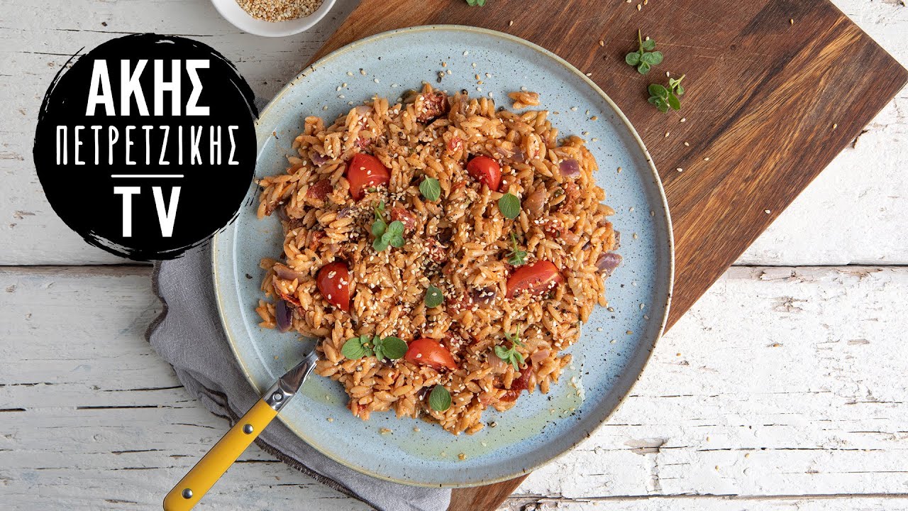 Κριθαράκι με Ταχίνι Επ. 65 | Kitchen Lab TV | Άκης Πετρετζίκης