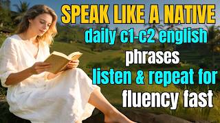 Speak English Fluently Like a Native C1–C2 | Daily Phrases, Listening &amp; Real Conversations 2026 Eng!