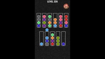 Ball sort Puzzle level 226