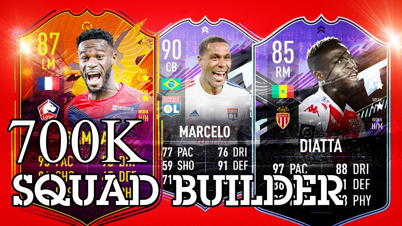 FIFA 21 NEW BEST 700K TEAM (700K SQUAD BUILDER) - FIFA 21 ULTIMATE TEAM