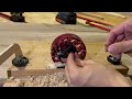 Red 08 holes adjustable dowel rod maker.