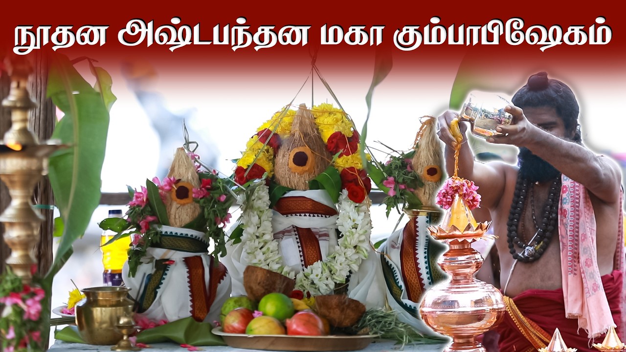 இவ்வளவு பக்தர்கள் ஒரே இடத்தில்… ஏன் தெரியுமா?  நூதன அஷ்டபந்தன மகா கும்பாபிஷேகம் 🙏
