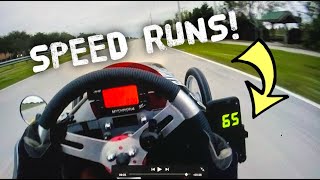 CycleKart | Top Speed Runs | 65mph!