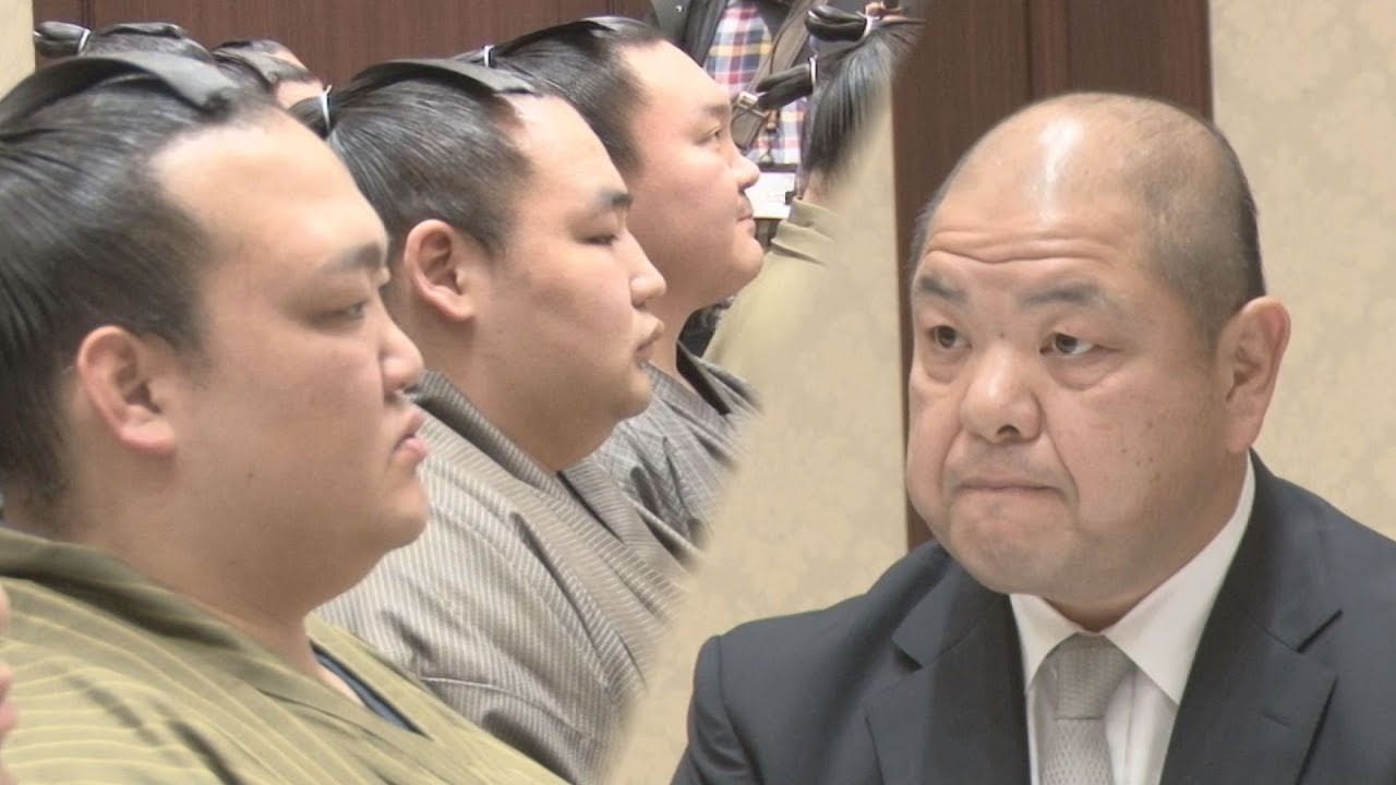 理事長講話、日馬ら欠席 暴行「二度と起こさない」 - YouTube