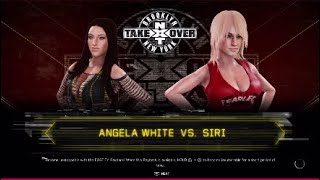 Wwe2K20 Angela White Vs Siri