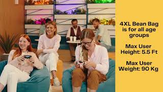 Comfybean - Bean Bag - Piping 4Xl