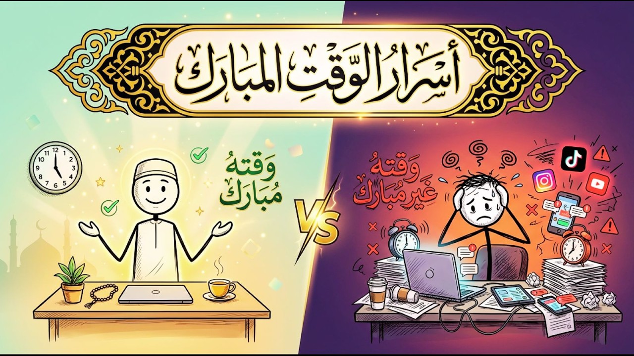 لماذا نُزعت البركة من وقتك؟ كيفية التخلص من المشتتات بين العلم والسنة النبوية