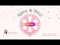 Spin & Mix™ LIVE! 🎡 💖 22.07.25 🕖 7pm BST