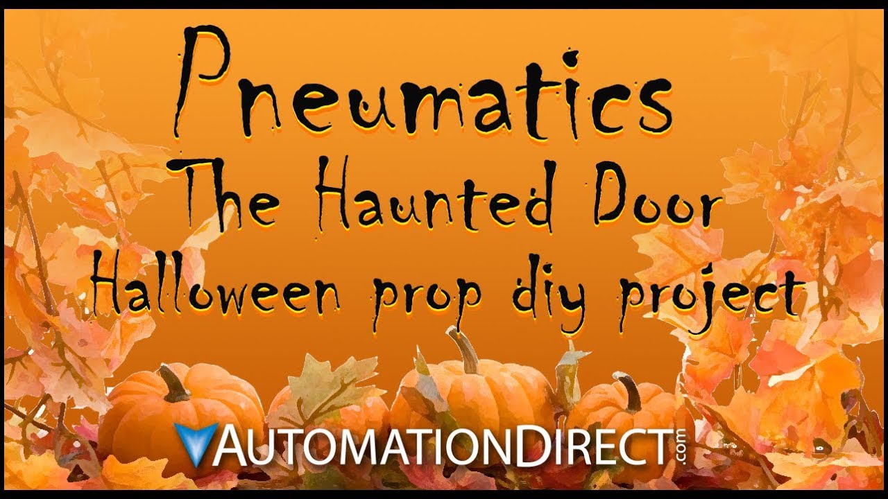 Реквизит для Хэллоуина своими руками: автоматическая дверь с привидениями — реквизит Click PLC от...