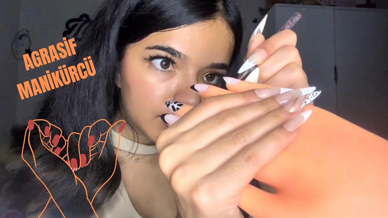 ASMR Agresif Manikürcü Roleplay 💅🏻 | TÜRKÇE ASMR |