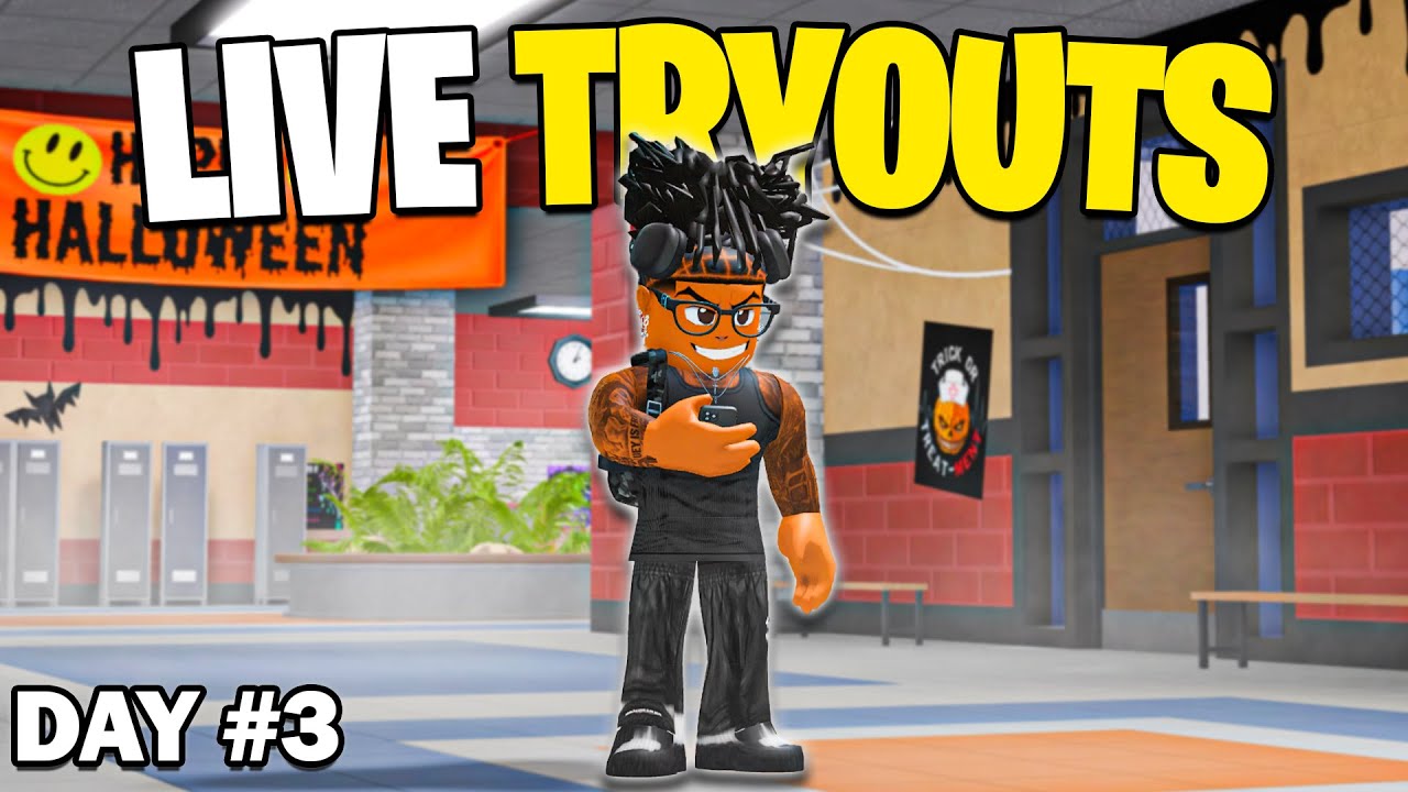 CLAN TRYOUTS LIVE With Viewers In Roblox Fight in A School