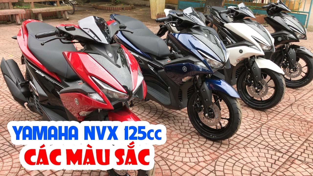 Yamaha NVX có thêm bản 125cc thiết kế không đổi không ABS giá 41 triệu