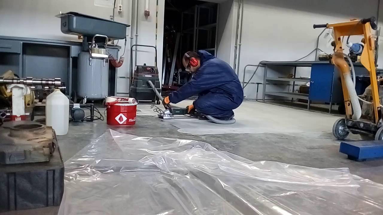 Шлифовка бетона - Технополимер