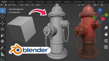 Modelling Practice in Blender 06 | Fire Hydrant
